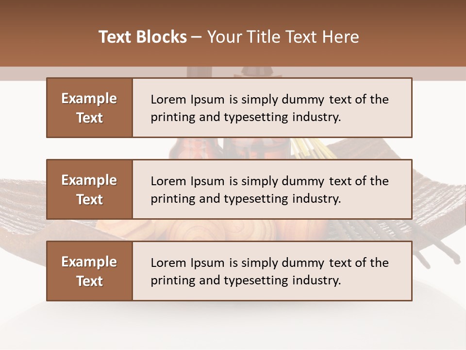 Closeup Macro Set PowerPoint Template