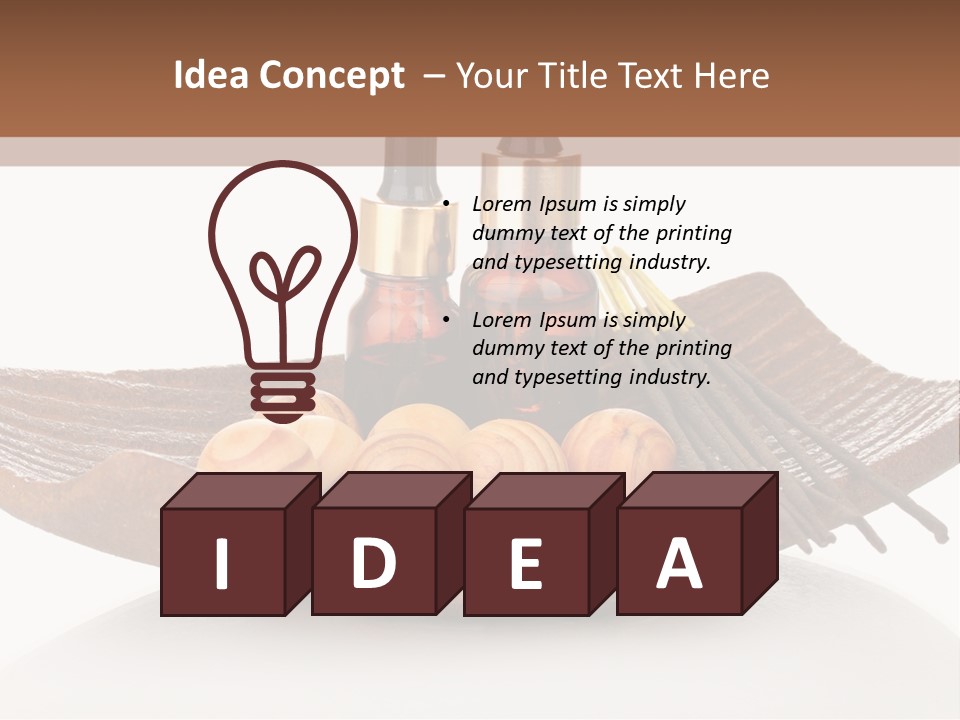 Closeup Macro Set PowerPoint Template