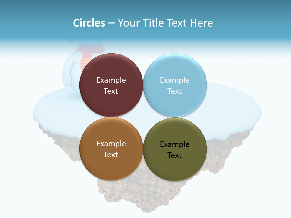 Snow Piece Xmas PowerPoint Template