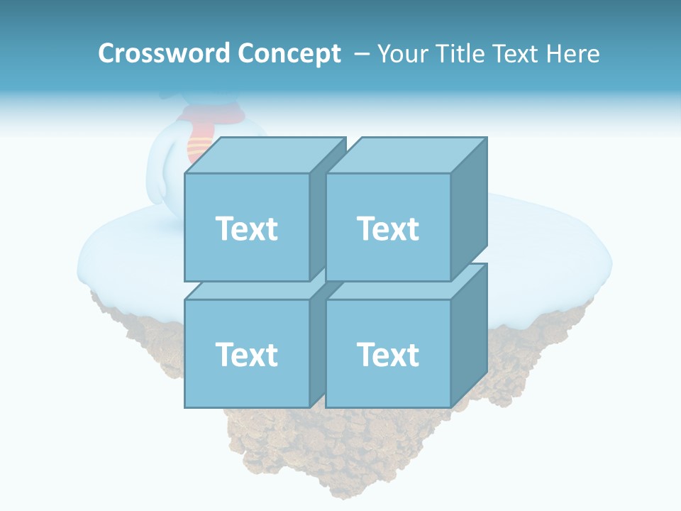 Snow Piece Xmas PowerPoint Template