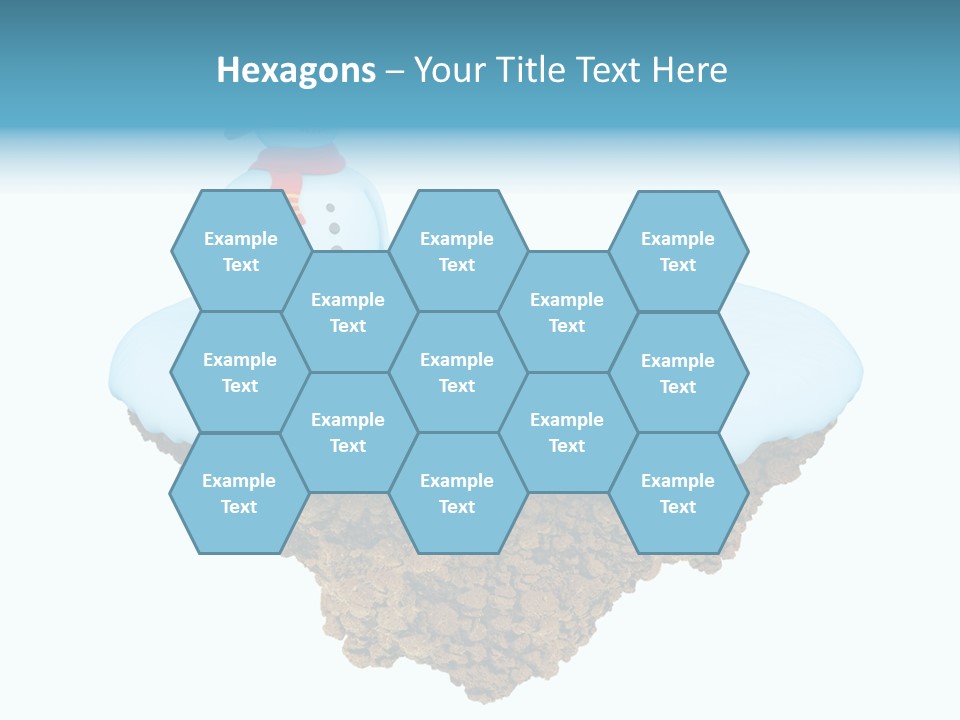 Snow Piece Xmas PowerPoint Template