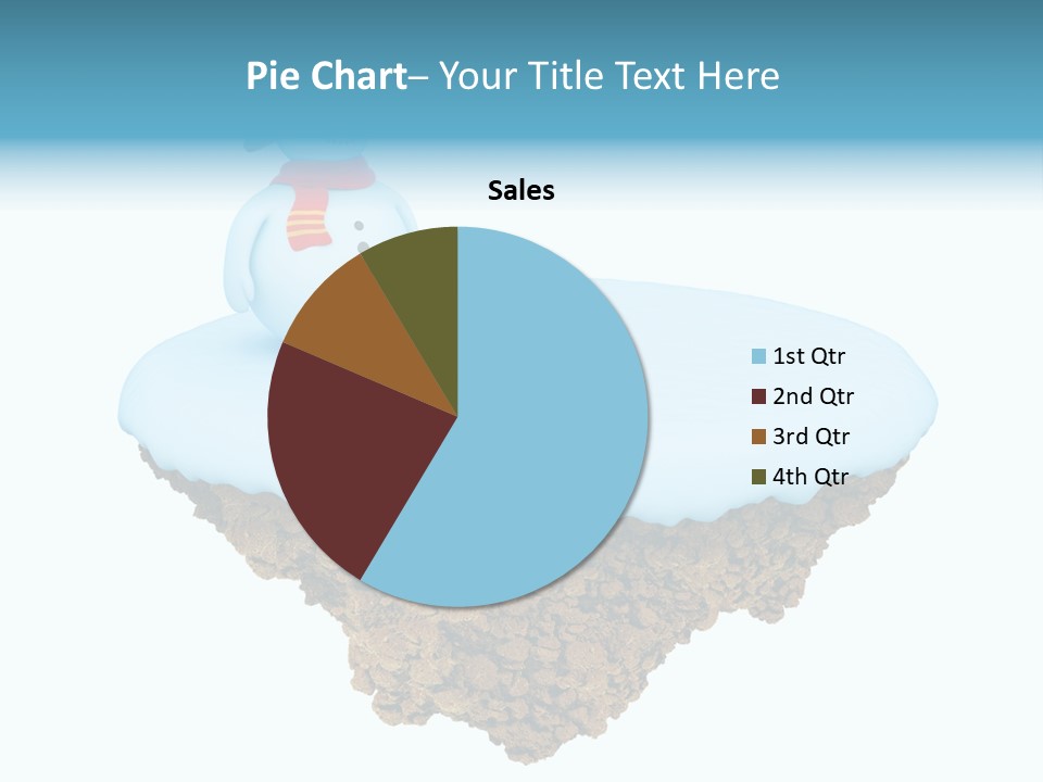 Snow Piece Xmas PowerPoint Template