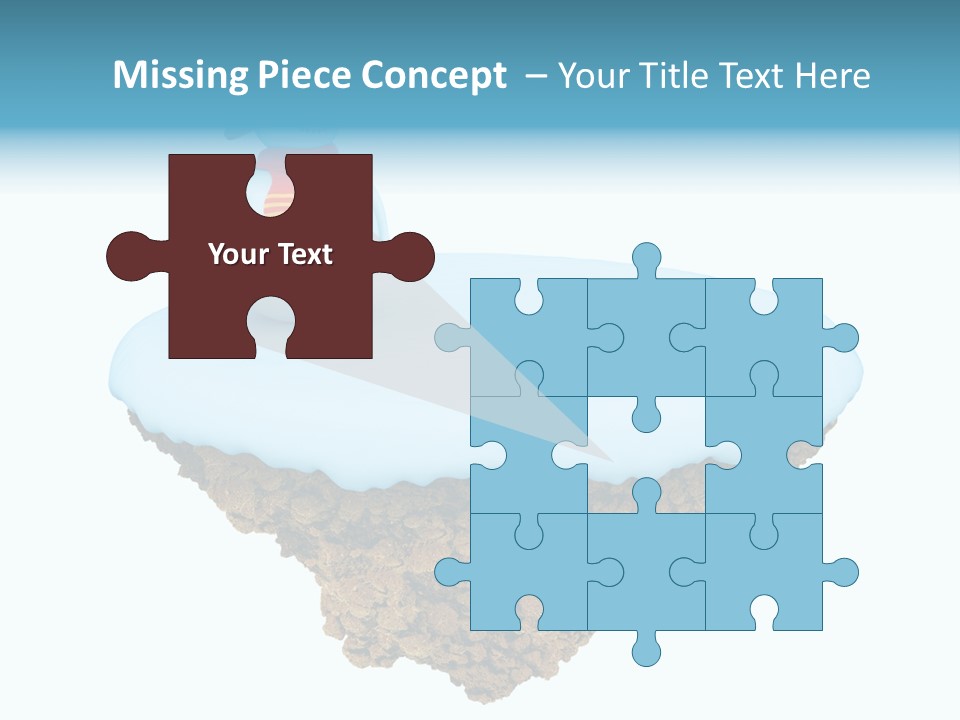 Snow Piece Xmas PowerPoint Template