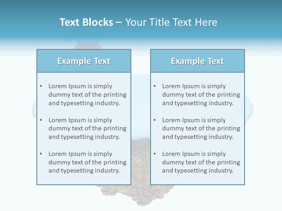Snow Piece Xmas PowerPoint Template