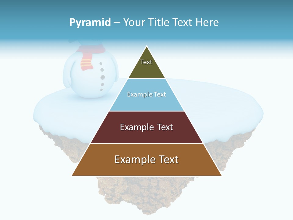 Snow Piece Xmas PowerPoint Template