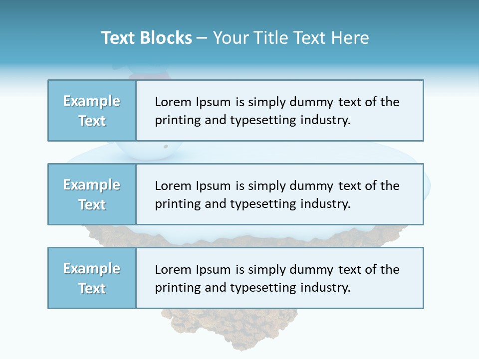Snow Piece Xmas PowerPoint Template