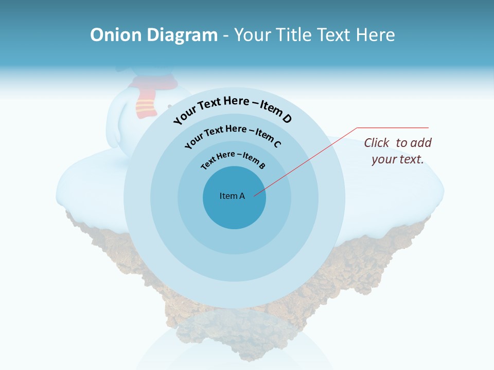 Snow Piece Xmas PowerPoint Template