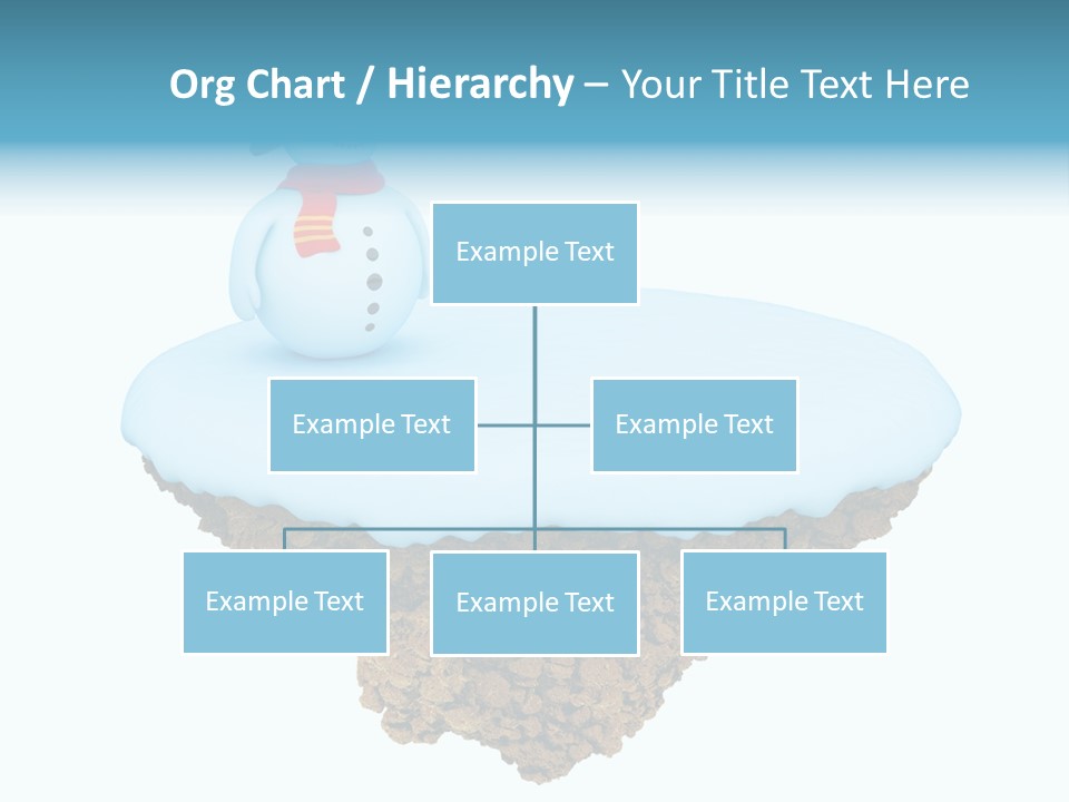 Snow Piece Xmas PowerPoint Template