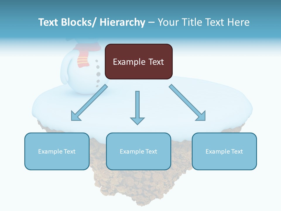 Snow Piece Xmas PowerPoint Template