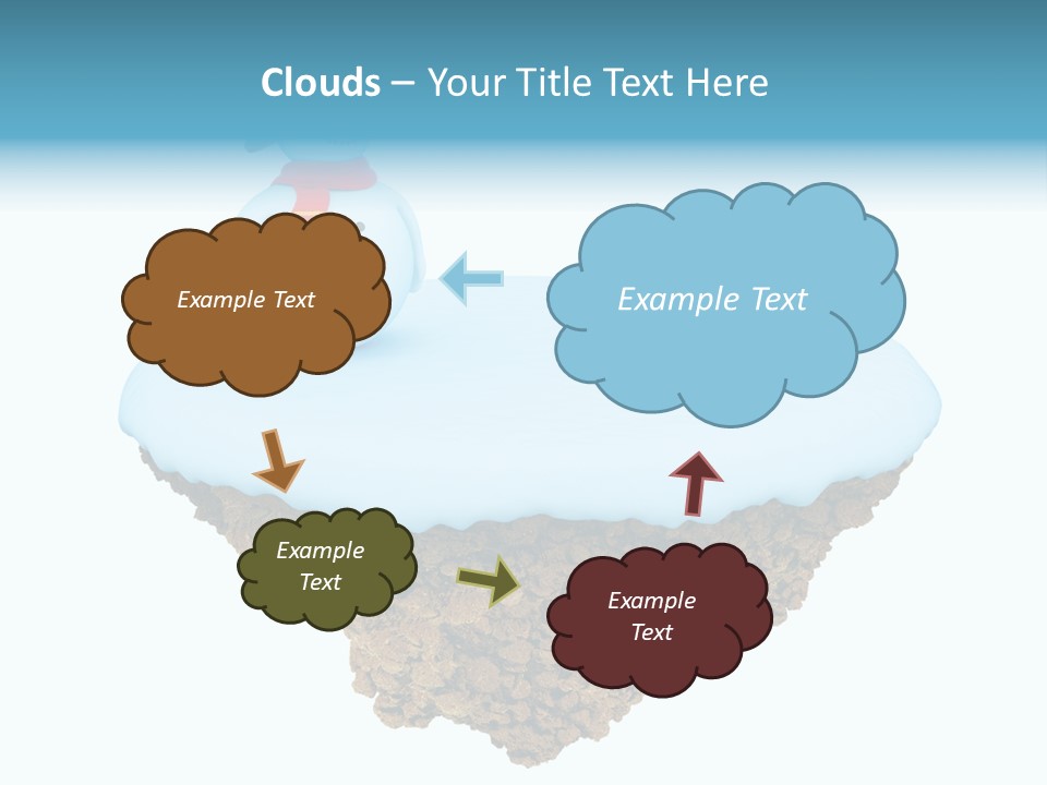 Snow Piece Xmas PowerPoint Template