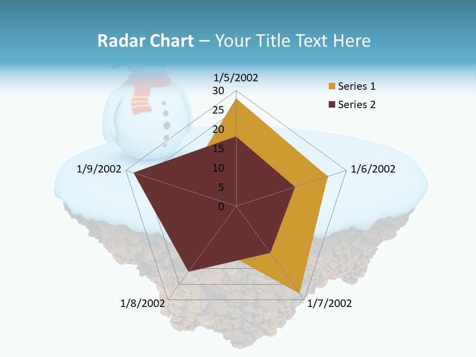Snow Piece Xmas PowerPoint Template