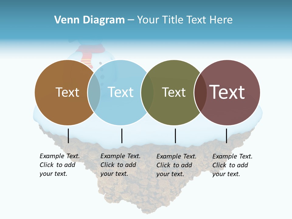 Snow Piece Xmas PowerPoint Template