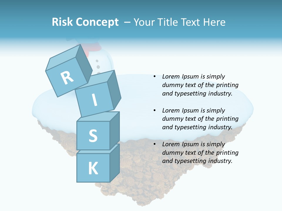 Snow Piece Xmas PowerPoint Template