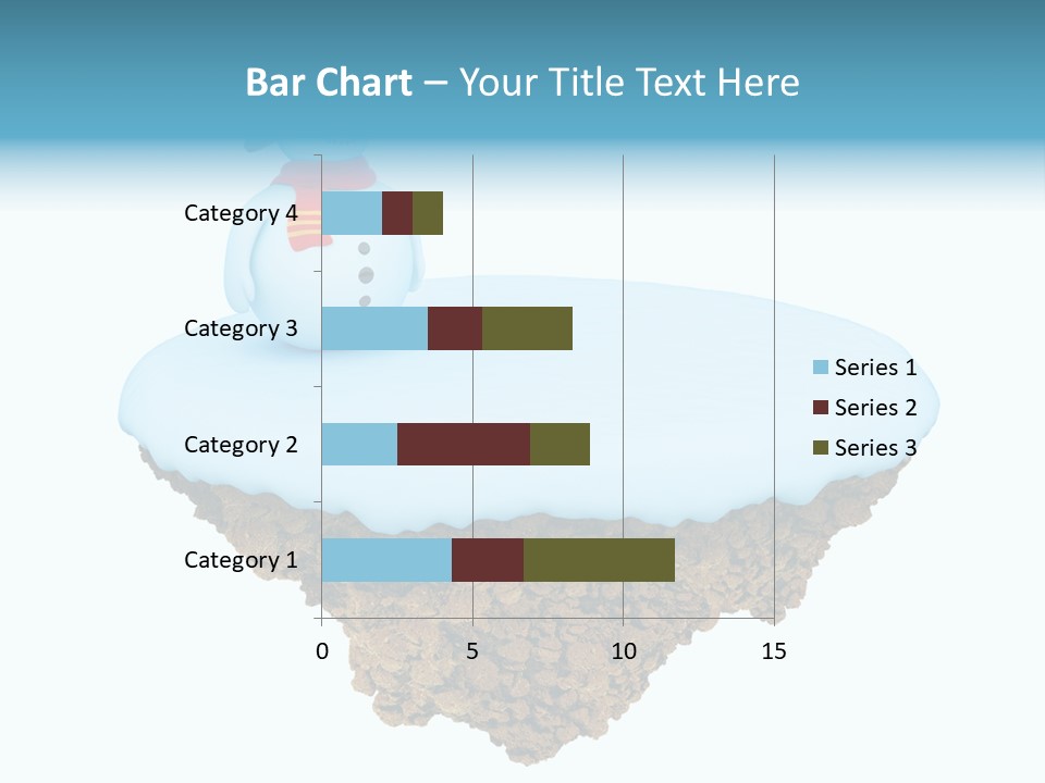 Snow Piece Xmas PowerPoint Template