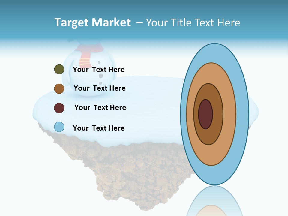 Snow Piece Xmas PowerPoint Template