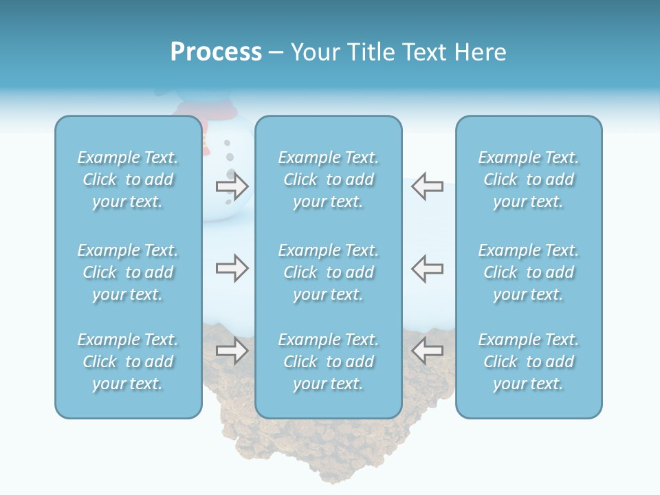 Snow Piece Xmas PowerPoint Template