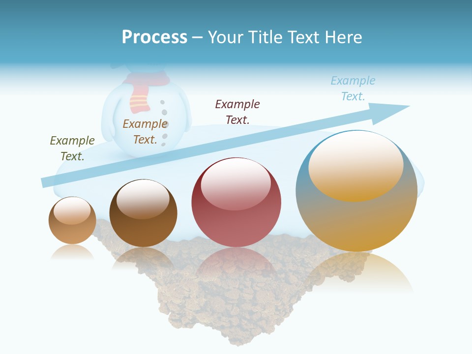 Snow Piece Xmas PowerPoint Template