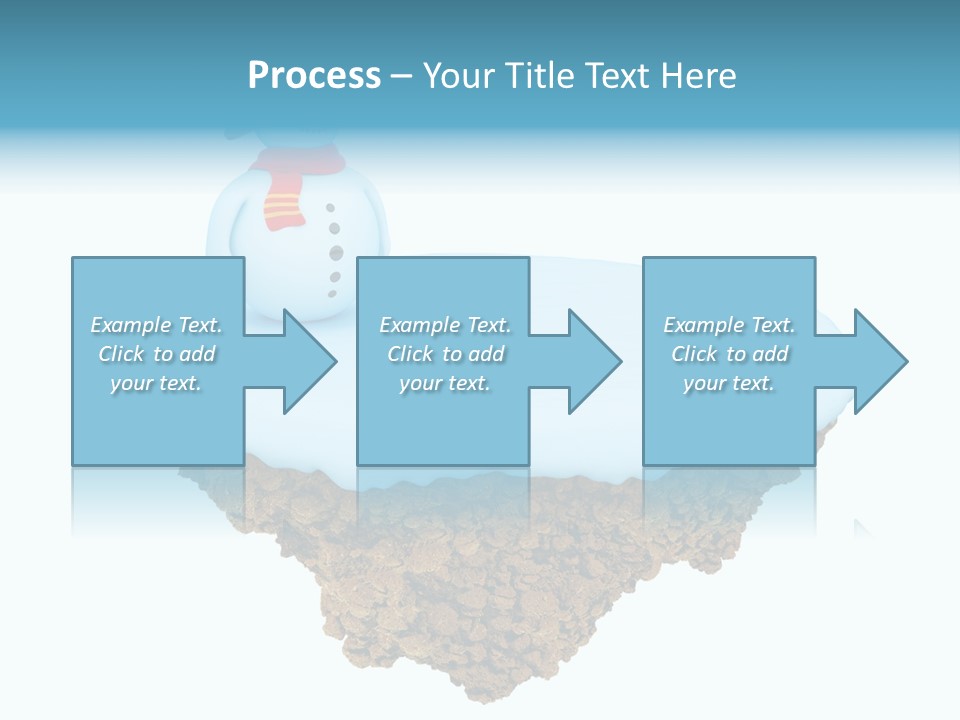 Snow Piece Xmas PowerPoint Template