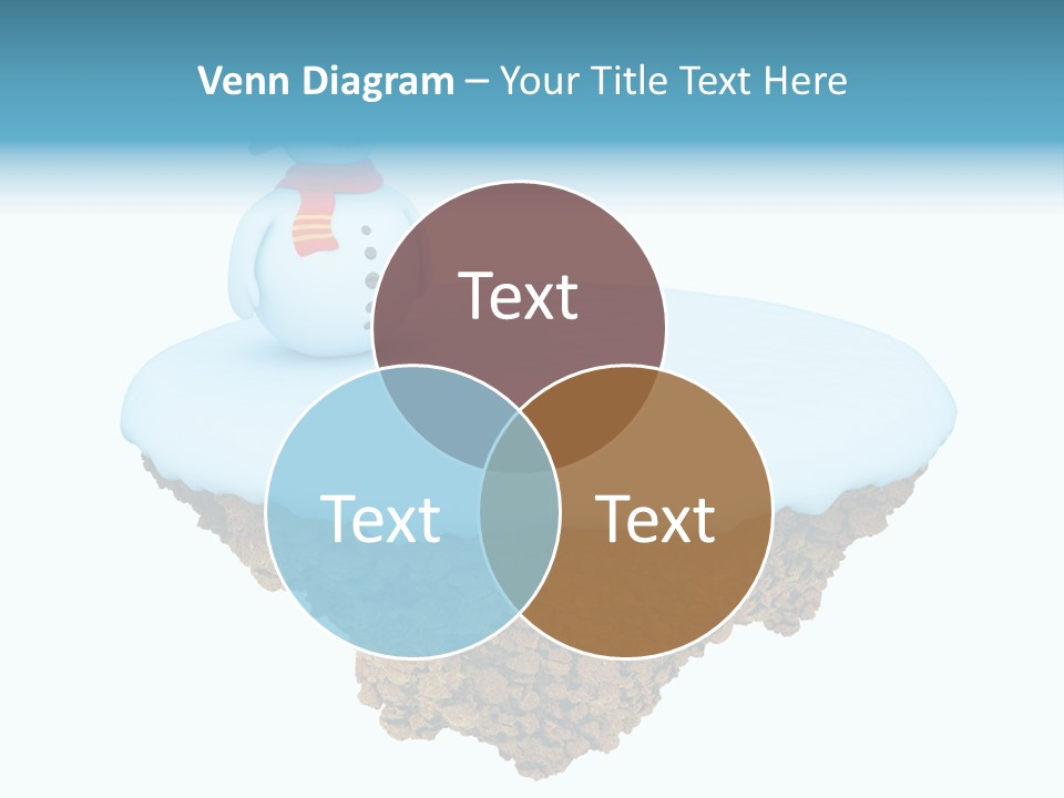 Snow Piece Xmas PowerPoint Template