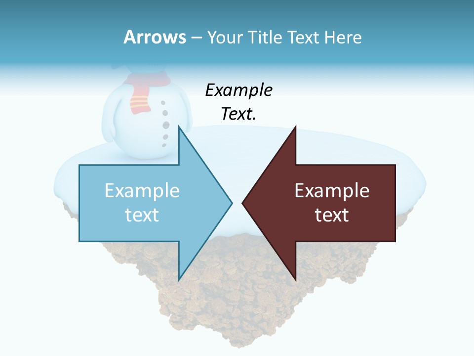 Snow Piece Xmas PowerPoint Template