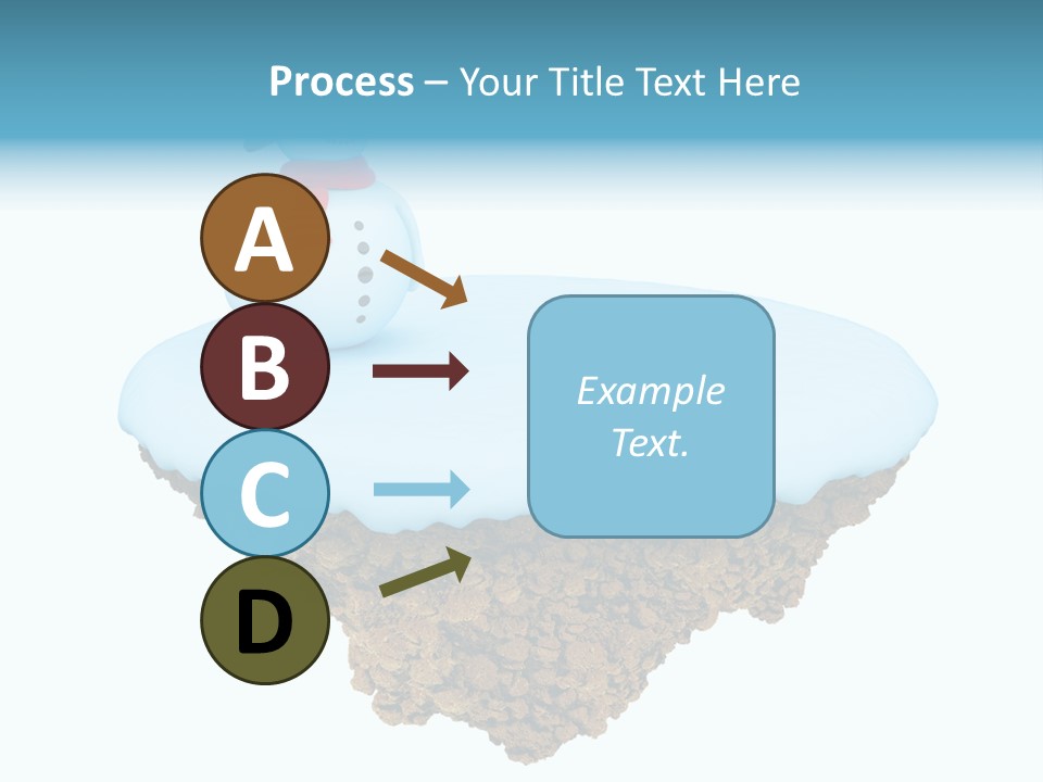 Snow Piece Xmas PowerPoint Template