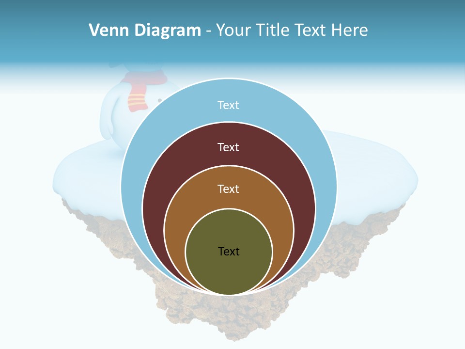Snow Piece Xmas PowerPoint Template