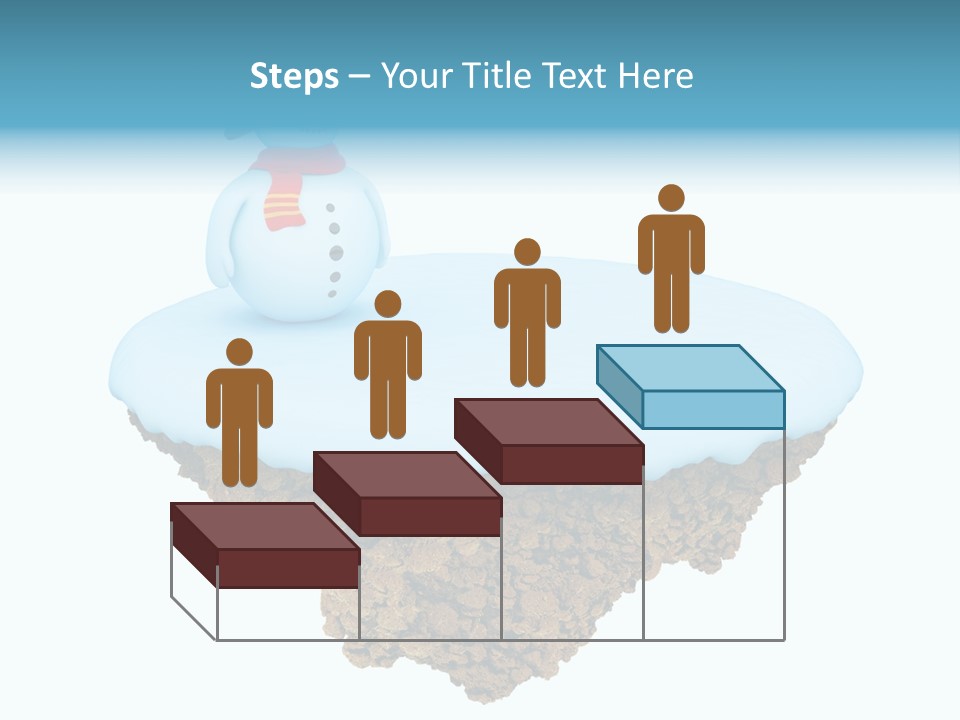 Snow Piece Xmas PowerPoint Template