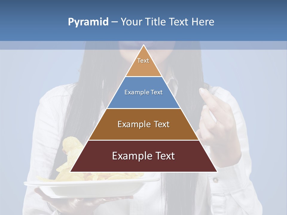 Snack Isolated Person PowerPoint Template