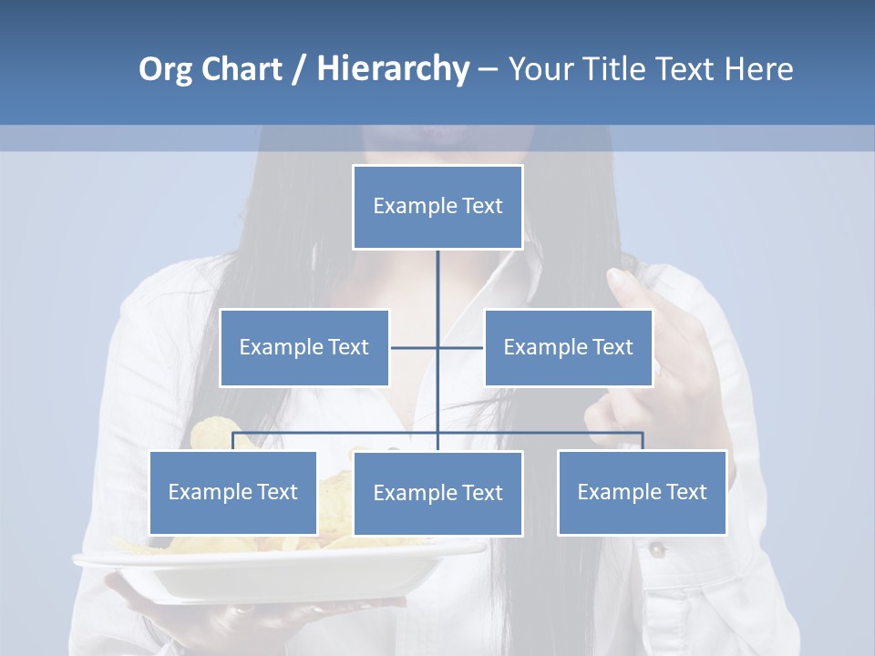 Snack Isolated Person PowerPoint Template