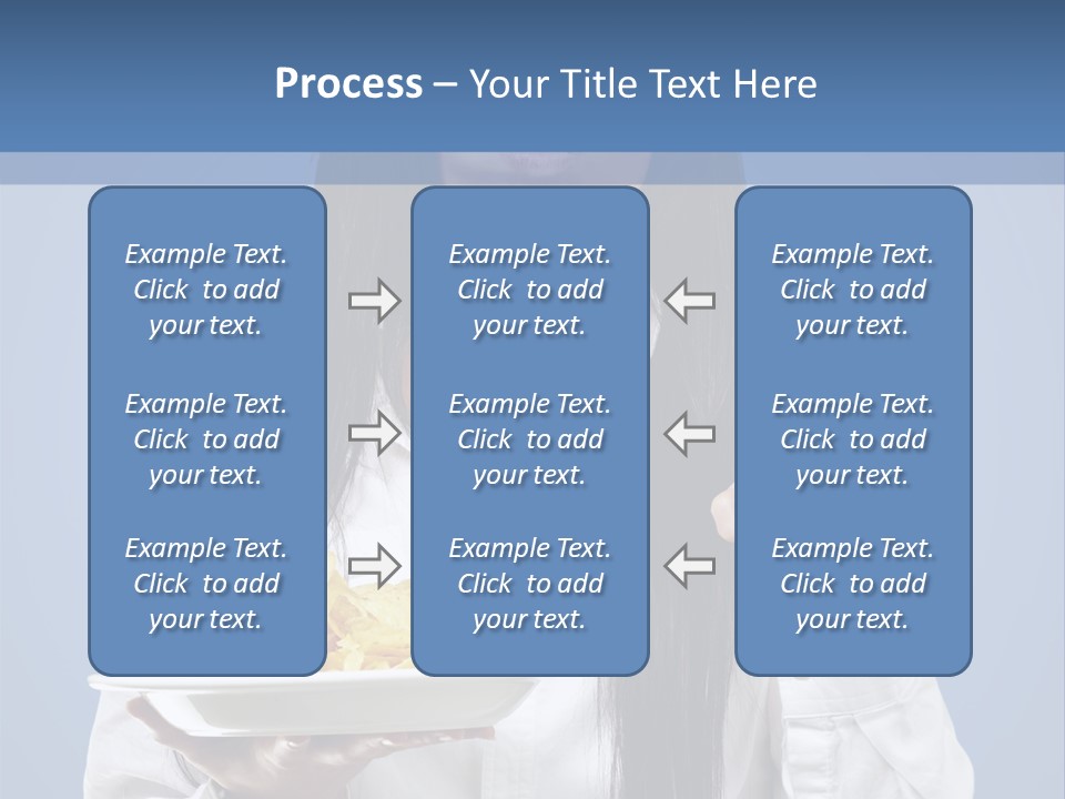 Snack Isolated Person PowerPoint Template