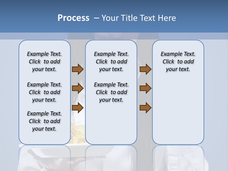 Snack Isolated Person PowerPoint Template