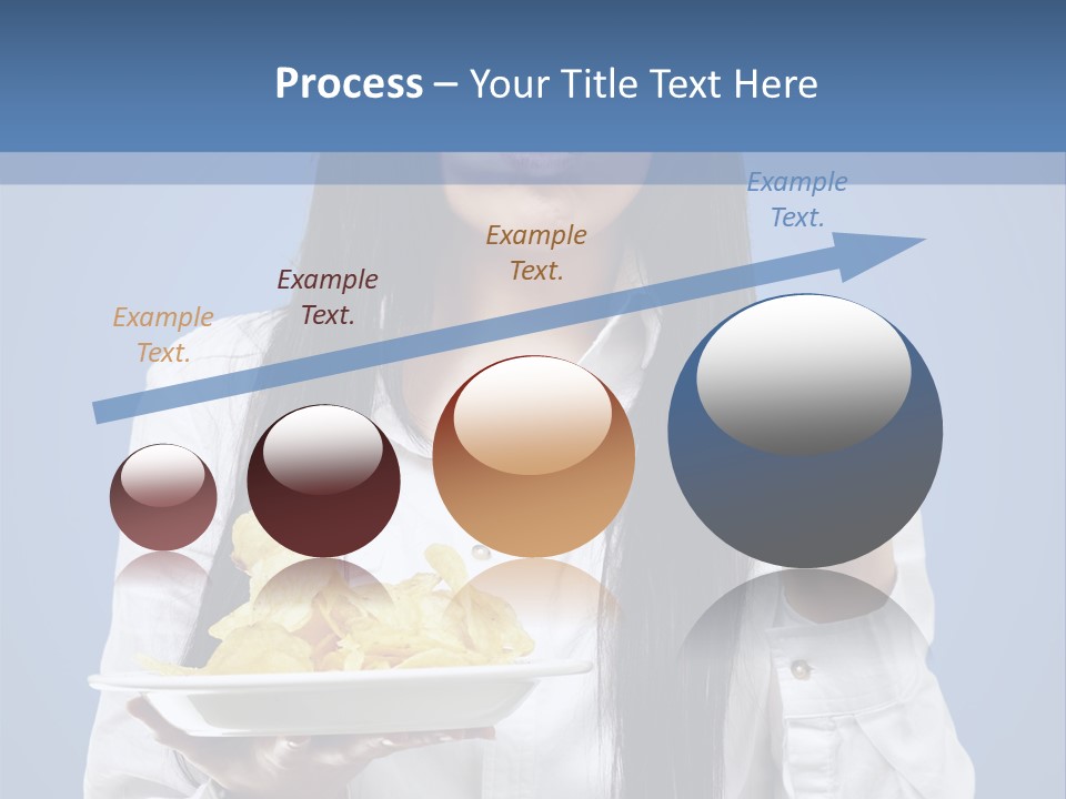 Snack Isolated Person PowerPoint Template