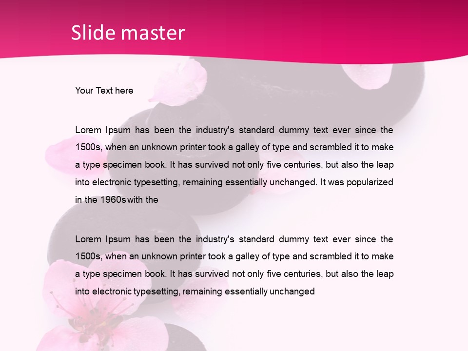 Background Shui Oriental PowerPoint Template