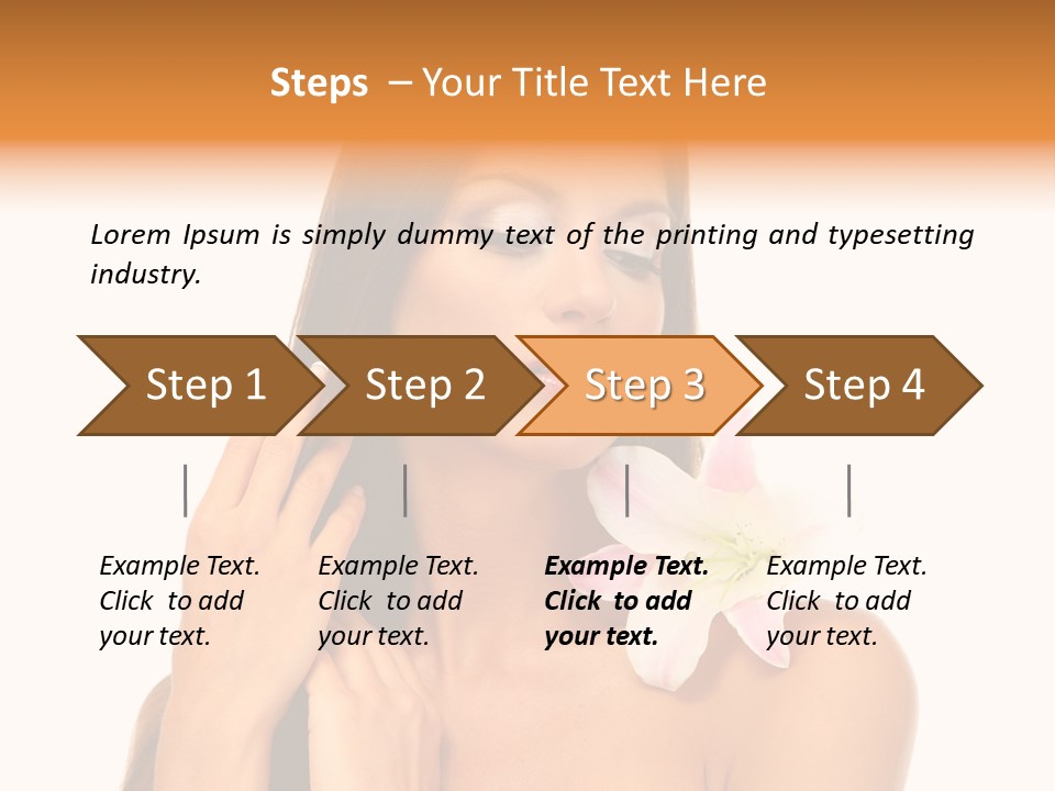 Spa Clean Skincare PowerPoint Template
