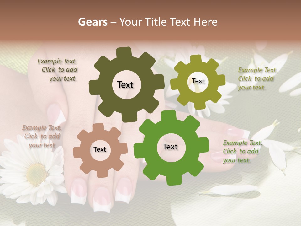 Cosmetics Beautiful Beauty PowerPoint Template