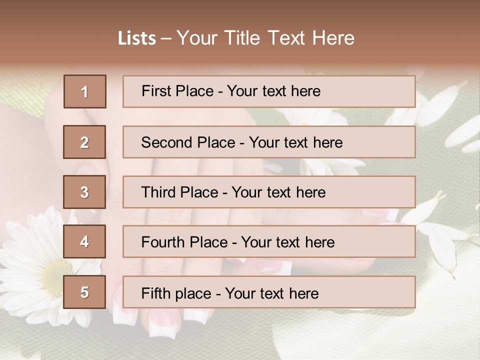 Cosmetics Beautiful Beauty PowerPoint Template