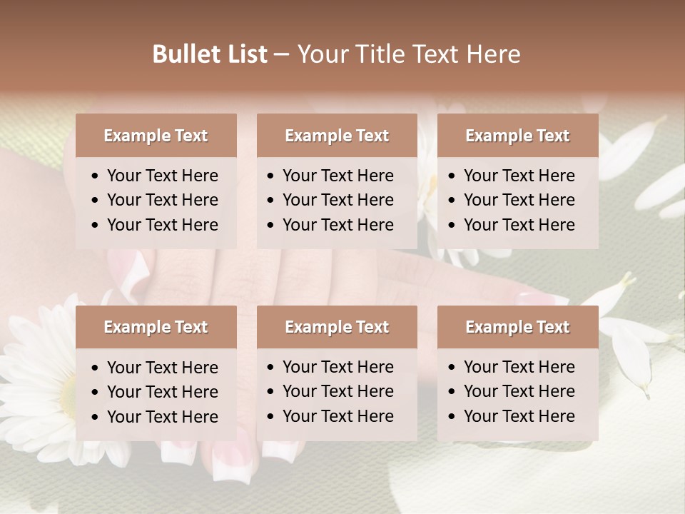 Cosmetics Beautiful Beauty PowerPoint Template