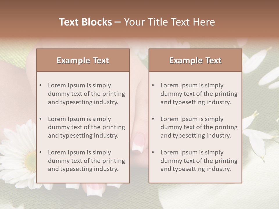 Cosmetics Beautiful Beauty PowerPoint Template