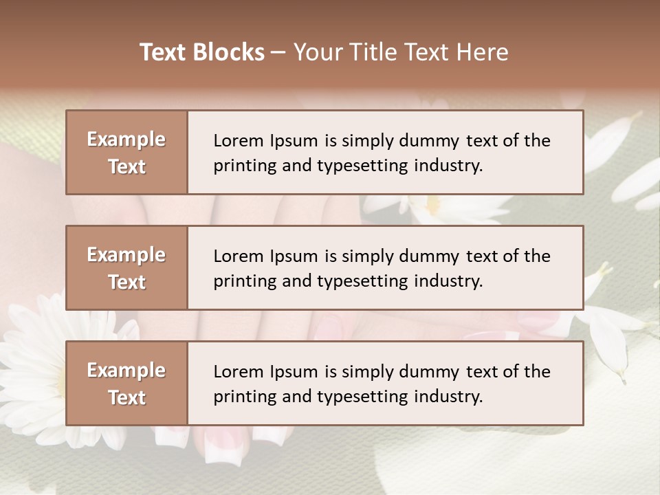 Cosmetics Beautiful Beauty PowerPoint Template