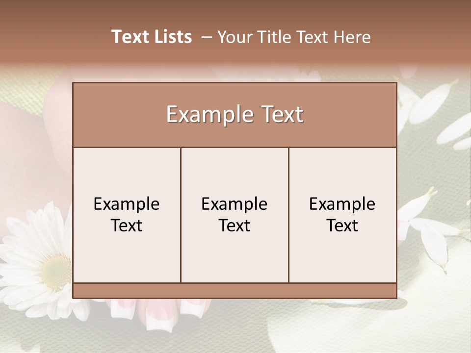 Cosmetics Beautiful Beauty PowerPoint Template