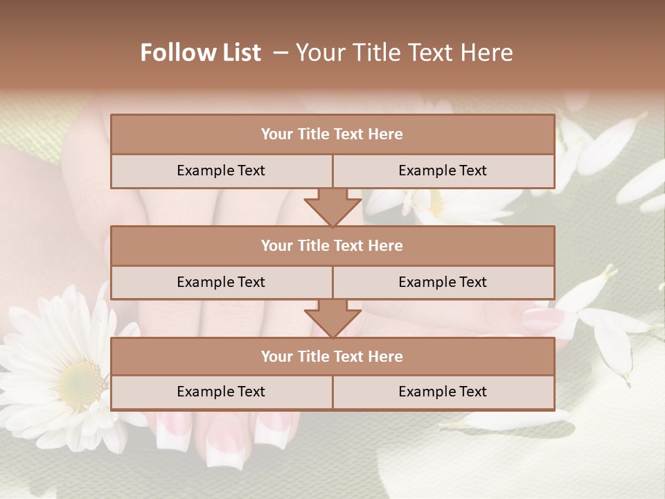Cosmetics Beautiful Beauty PowerPoint Template