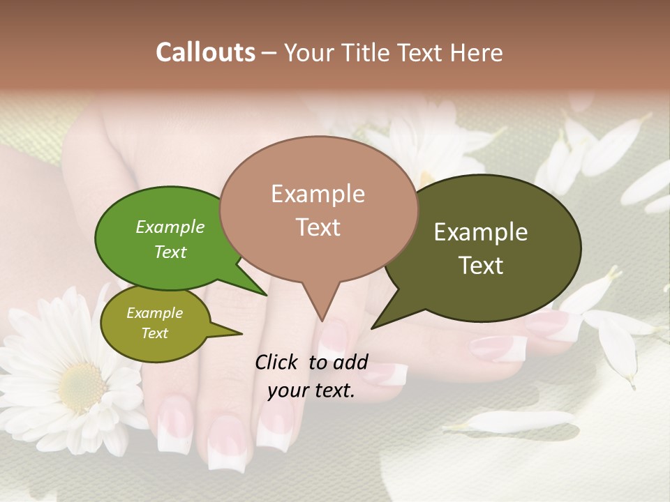 Cosmetics Beautiful Beauty PowerPoint Template