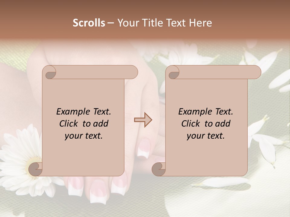 Cosmetics Beautiful Beauty PowerPoint Template