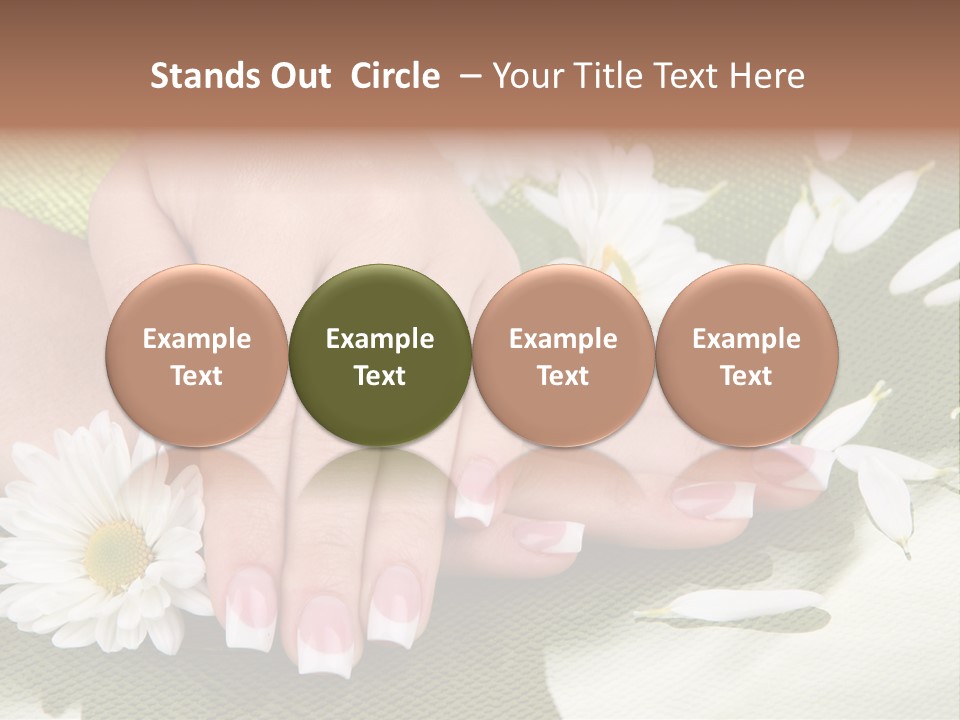 Cosmetics Beautiful Beauty PowerPoint Template