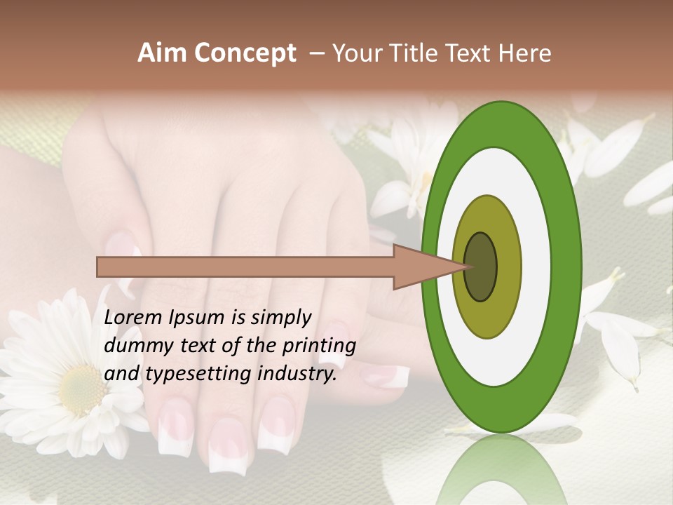 Cosmetics Beautiful Beauty PowerPoint Template