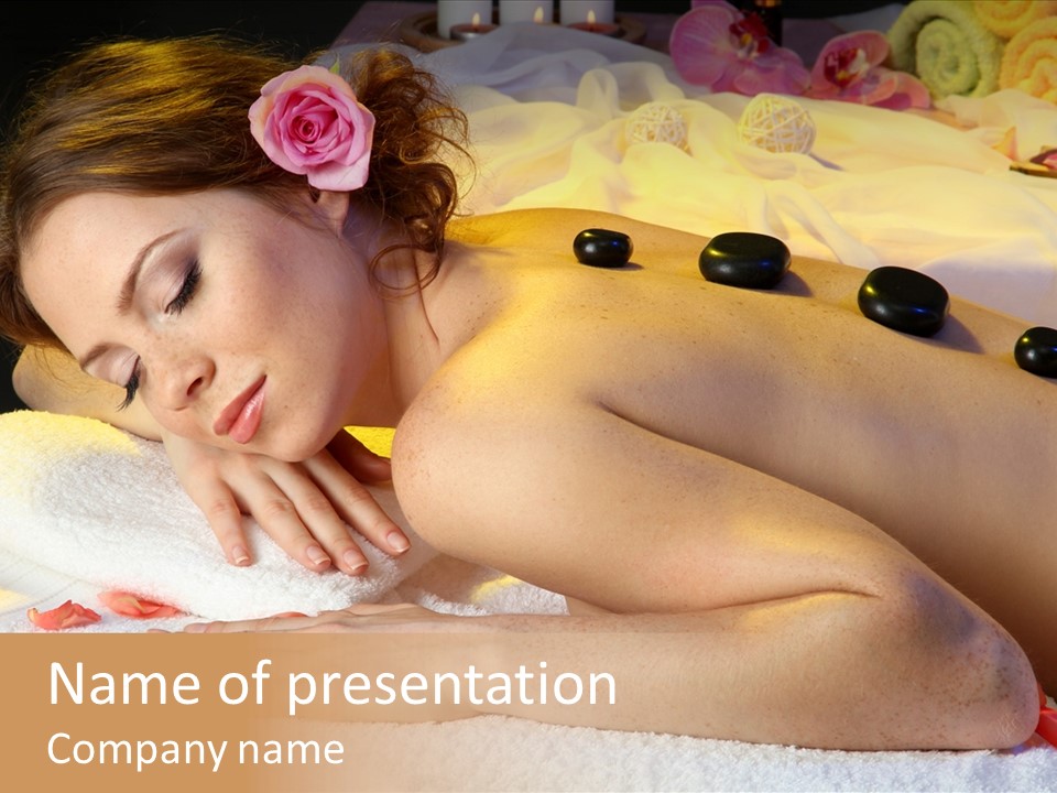 Skin Consumption Aroma PowerPoint Template