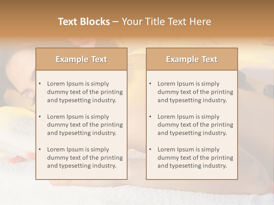 Skin Consumption Aroma PowerPoint Template