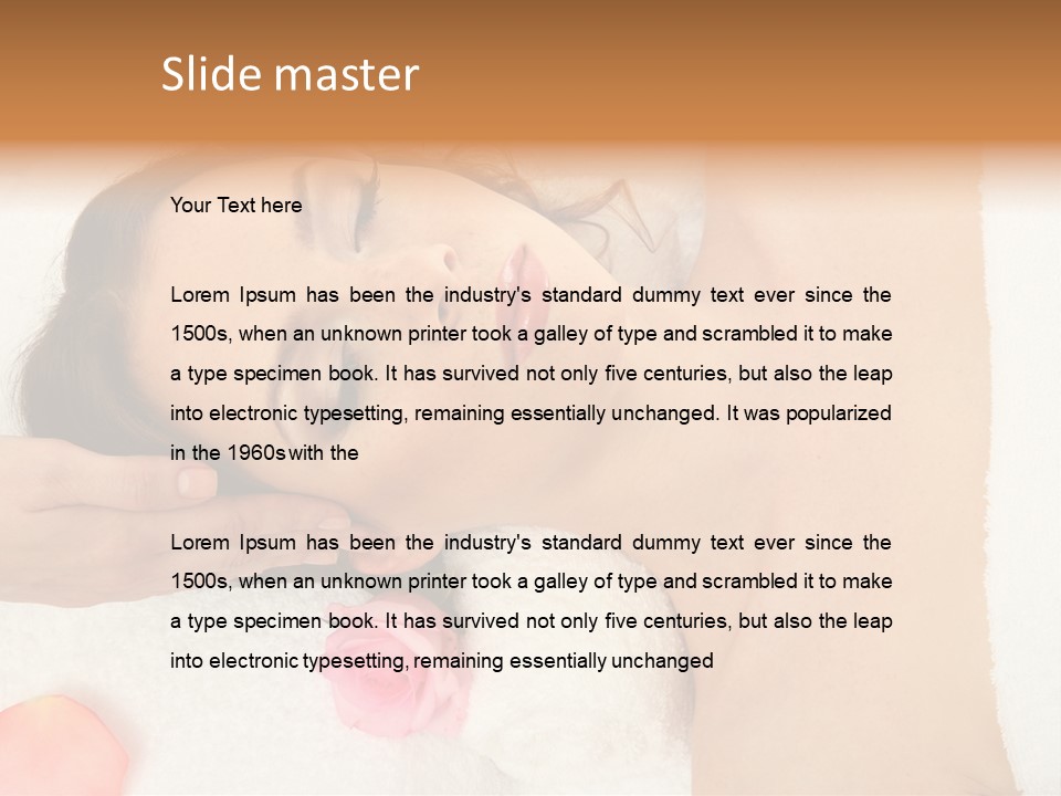 Beauty Treatment Spa PowerPoint Template