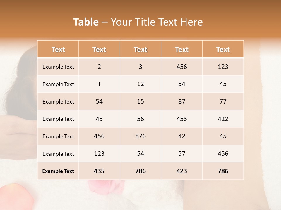 Beauty Treatment Spa PowerPoint Template