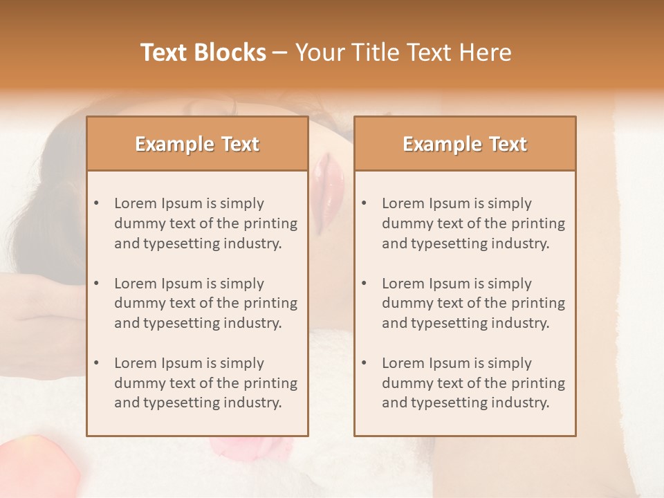 Beauty Treatment Spa PowerPoint Template